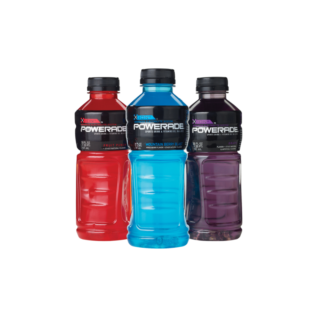 POWERADE Sports Drink, Variety Pack, 20 fl oz, 24 ct – ROM America