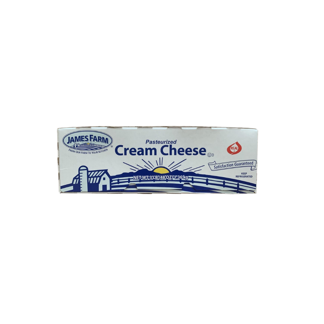 James Farm - Cream Cheese, Bulk - 30 Lbs – ROM America