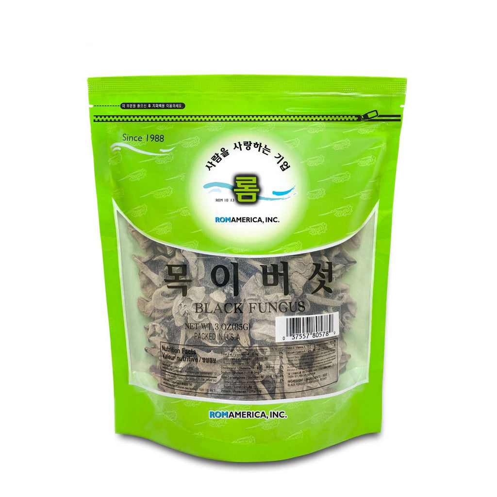 Dried Wood Ear Mushroom (건 목이버섯) 3oz