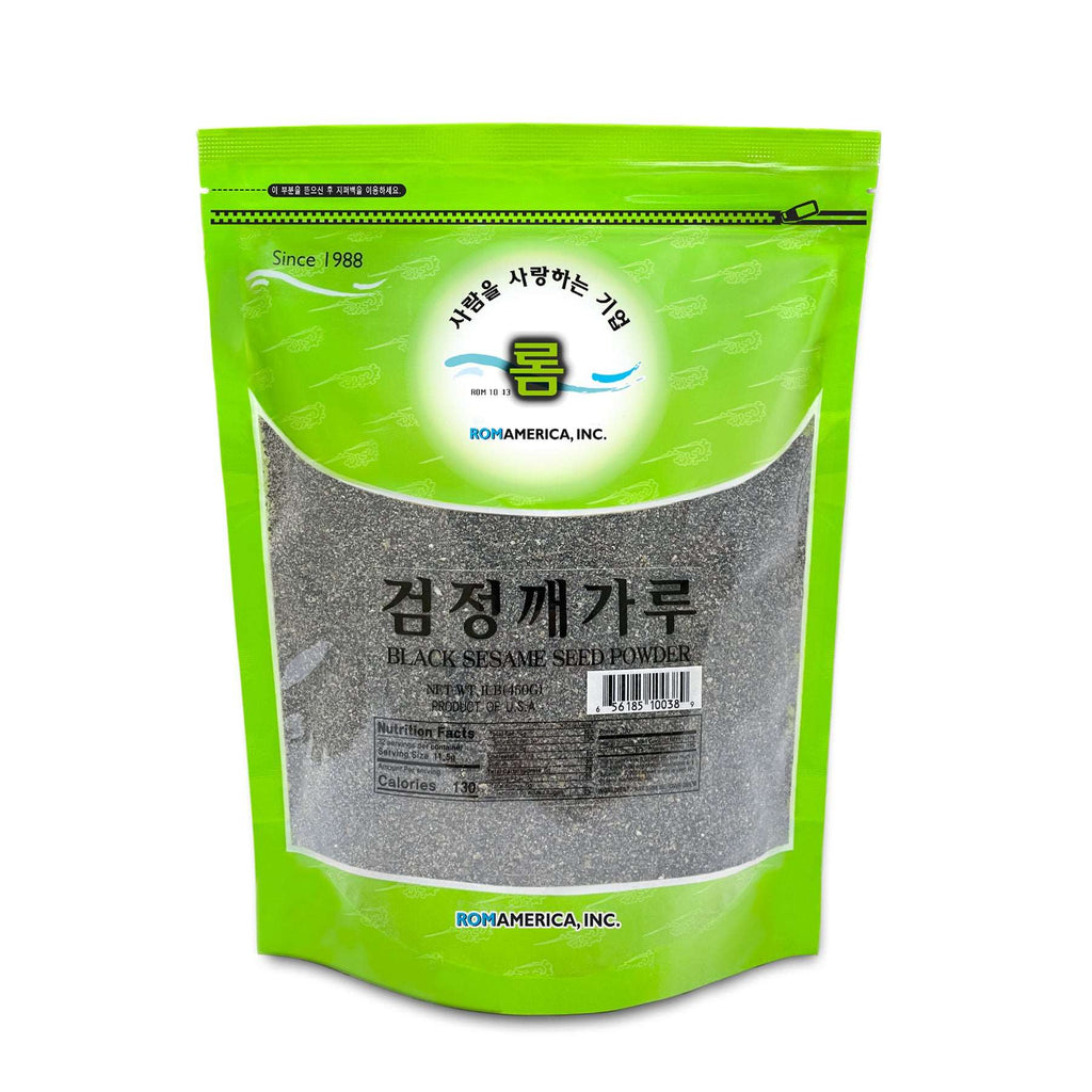 Sesame Seed Powder (Black / Roasted) (볶음검정깨가루) 16oz