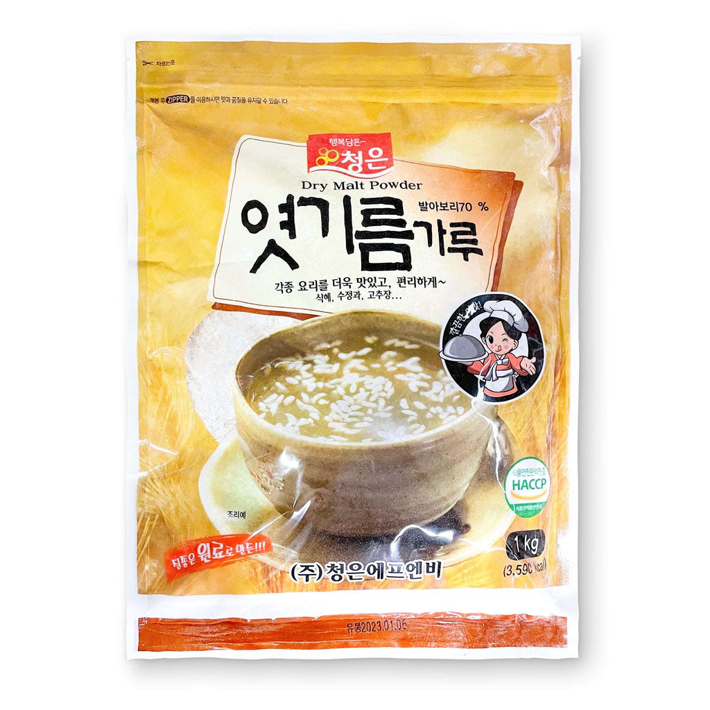 Malted Barley Flour (Coarse) (거친 엿기름 가루) 2lb